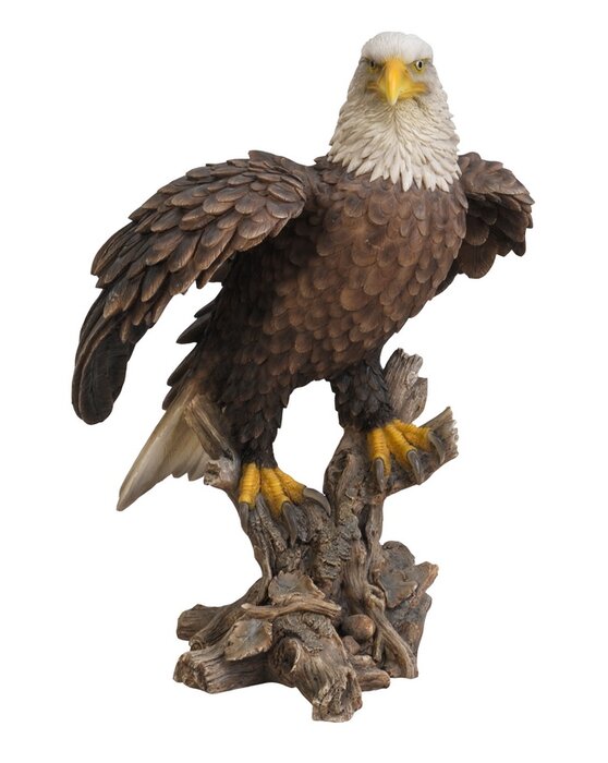 de rosa bald eagle figurine